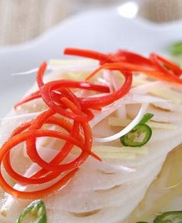 炝拌莲菜